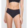 Culotte haute Maxi en dentelle bleu foncée Amourette Charm Ink Gray