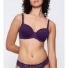 Soutien gorge corbeille violet avec mousse 3D Amourette Royal Purple
