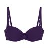 Soutien gorge corbeille violet avec mousse 3D Amourette Royal Purple
