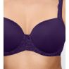 Soutien gorge corbeille violet avec mousse 3D Amourette Royal Purple