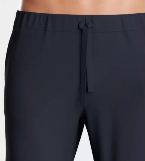 Jogging homme uni bleu marine en Lyocell 