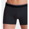 Boxer en coton pour homme noeud papillon rose