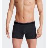 Boxer en coton pour homme noeud papillon rose
