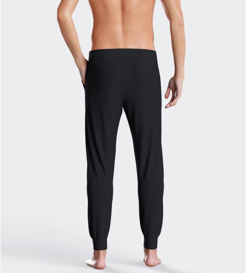 Pantalon jogging moderne homme en coton Bleu Marine