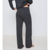 Pantalon doux et confortable gris foncé femme Amourette Cozy