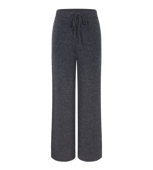 Pantalon doux et confortable gris foncé femme Amourette Cozy