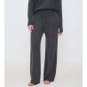 Pantalon doux et confortable gris foncé femme Amourette Cozy