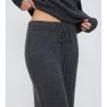 Pantalon doux et confortable gris foncé femme Amourette Cozy