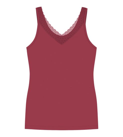 Tank top rouge Feel of Modal Sweet Marsala