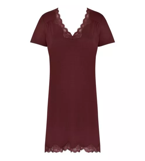 Nuisette manches courtes en modal Simply Perfect Cappuccino