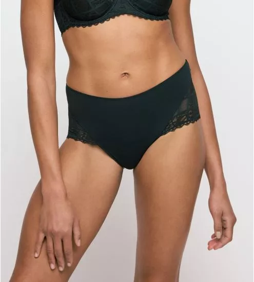 Culotte haute verte Jadei Deep Forest