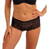 Shorty en dentelle et tulle Abellia Noir