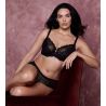 Shorty en dentelle et tulle Abellia Noir