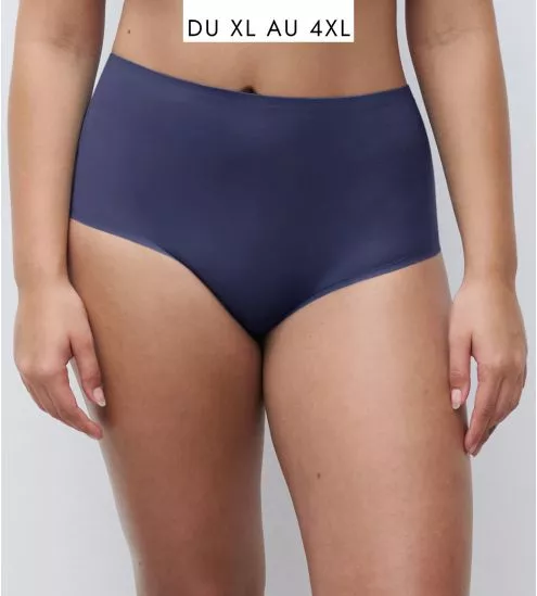 Culotte maxi +size (XL - 4XL) SoftStretch Bleu Outremer