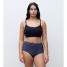 Culotte maxi +size (XL - 4XL) SoftStretch Bleu Outremer
