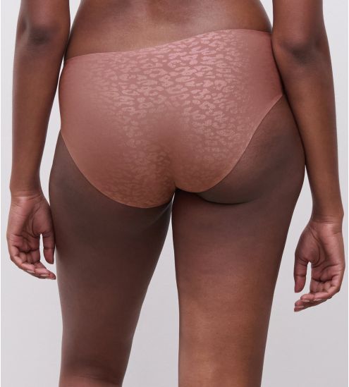 Shorty imprimé Léopard Softstretch Rose Paillette