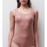 Débardeur imprimé Léopard Rose Softstretch Paillette
