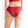 Culotte rouge en dentelle extensible Zero Feel Bliss Shangai Red