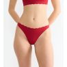 String rouge en dentelle extensible Zero Feel Bliss Shangai Red