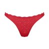 String rouge en dentelle extensible Zero Feel Bliss Shangai Red
