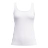 Débardeur blanc femme en coton Essential Cotton