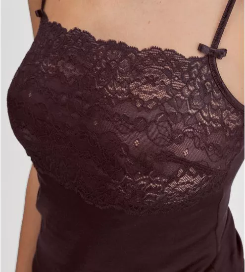 Top dentelle Sensual Secrets Black Cherry