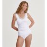 Culotte taille haute en coton blanc Cotton Desire