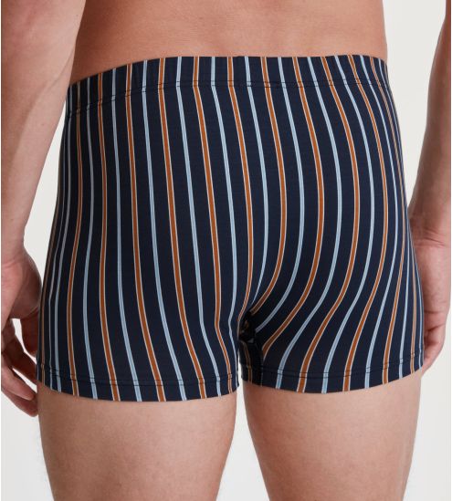 Boxer rayé en coton pour homme Graphic Cotton Glazed Ginger