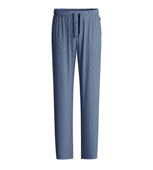 Pantalon d'intérieur en coton pour homme bleu aux motifs géométrique RMX Sleep Glacier Lake