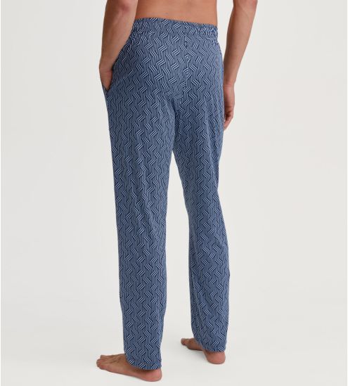 Pantalon d'intérieur en coton pour homme bleu aux motifs géométrique RMX Sleep Glacier Lake