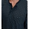 Chemise de nuit pour homme en coton Relax Streamline Saphir Blue