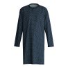 Chemise de nuit pour homme en coton Relax Streamline Saphir Blue