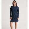 Liquette manches longues en coton Sweet Dreams Peacoat Blue