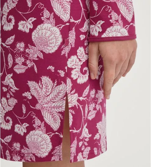 Liquette manches longues en coton Sweet Dreams Dahlia Pink