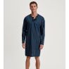 Chemise de nuit homme à rayures Relax Imprint Insignia Blue