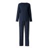 Pyjama femme en coton bleu Sweet Dreams Peacoat Blue