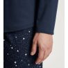 Pyjama femme en coton bleu Sweet Dreams Peacoat Blue
