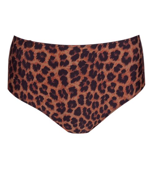 Culotte haute imprimé léopard Tom Fauve