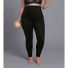 Legging de sport grande taille noir Tights Massage+