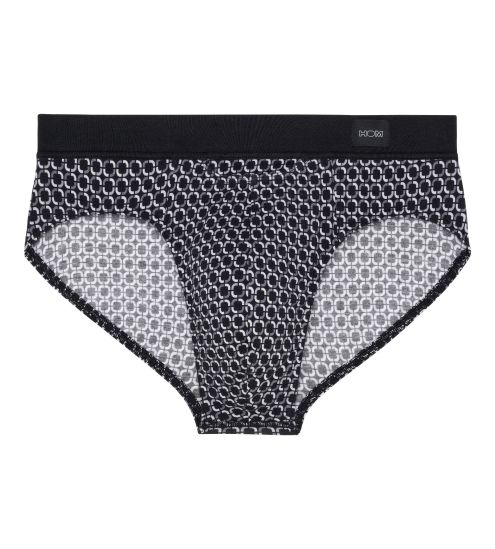Slip homme avec ouverture avant Waldorf imprimé gris
