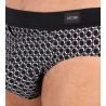 Slip homme avec ouverture avant Waldorf imprimé gris