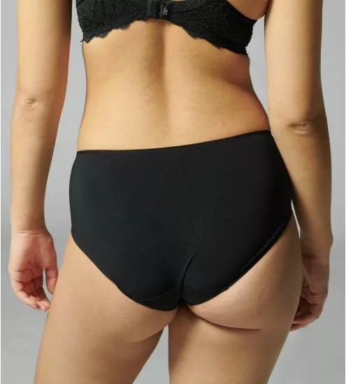 Culotte haute Caresse Noir