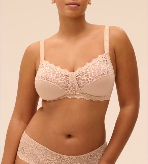 Soutien gorge beige sans armatures Peau Rosée Caresse