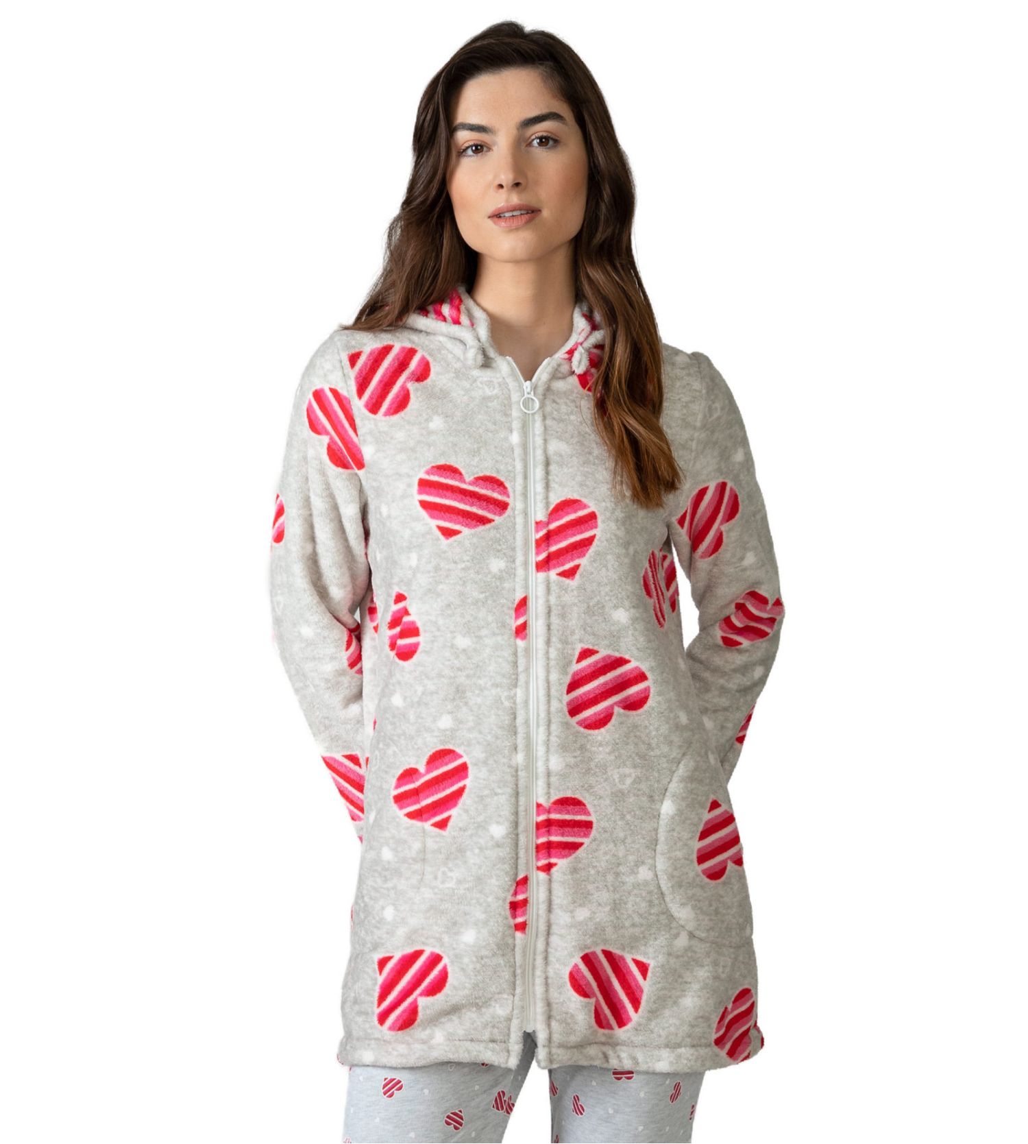 Pull à Capuche Chrome Hearts Imprimé Cœurs – Taille M, Croisé, Vintage, Occasion Très Bon état