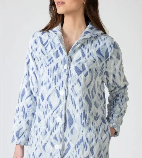 Blue / Gray Buttoned Pilou...