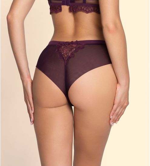 Shorty violet sexy Élégance Artist Orchidée