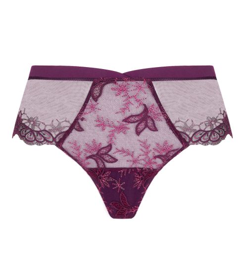 Shorty violet sexy Élégance Artist Orchidée