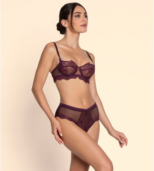 Soutien gorge corbeille violet Élégance Artist Orchidée