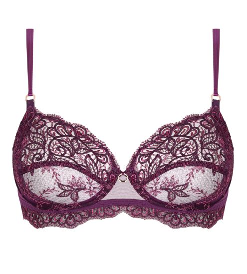 Soutien gorge emboîtant armatures violet Élégance Artist Orchidée