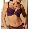 Soutien gorge à coques violet Élégance Artist Orchidée